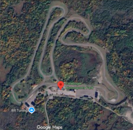CALABOGIE Motorsport Park Aerial